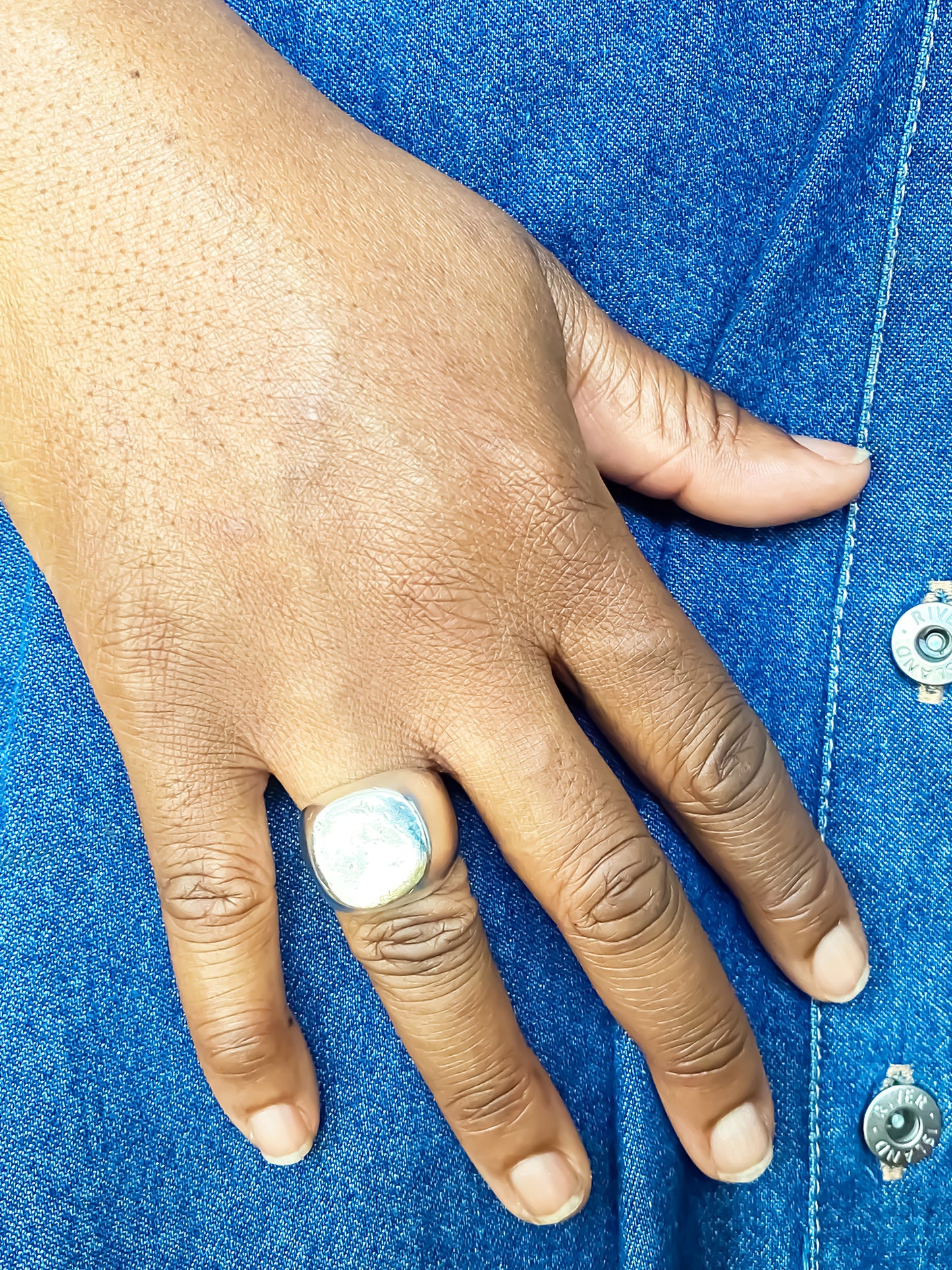 square-round-signet-ring-classic-minimal-silver-free-shipping