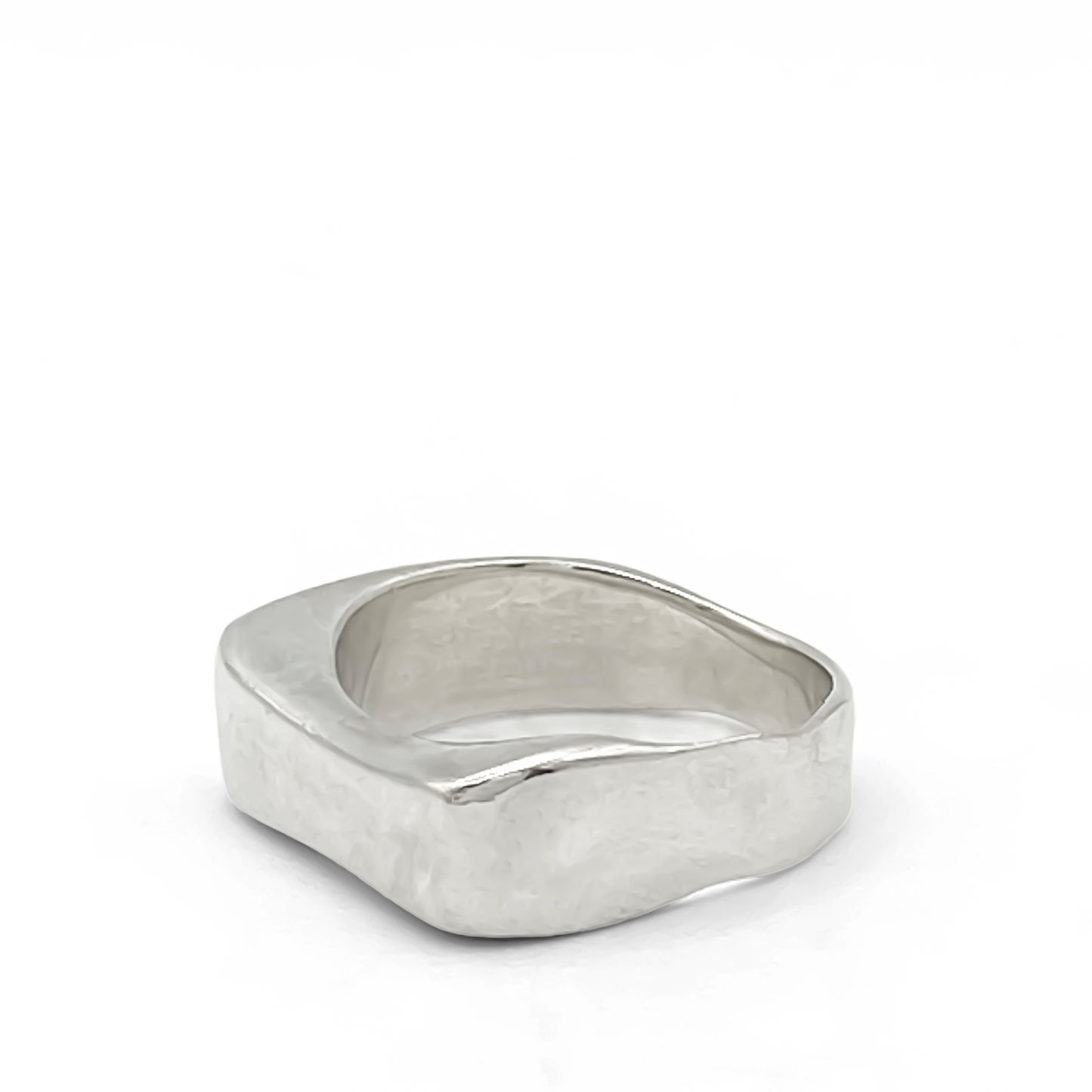 Asymmetric Grace Bow Ring unique gold and silver rings free shipping by Moca Jewellery with a modern design