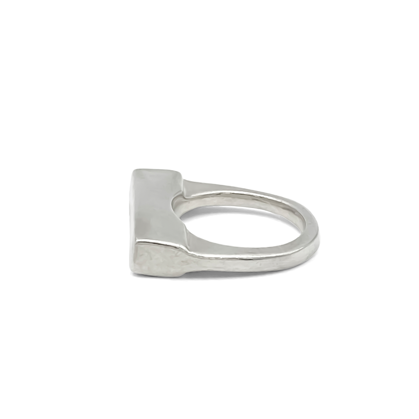 Sleek Flat Ring Gold Silver from Moca Jewellery with Free Shipping and Modern Design