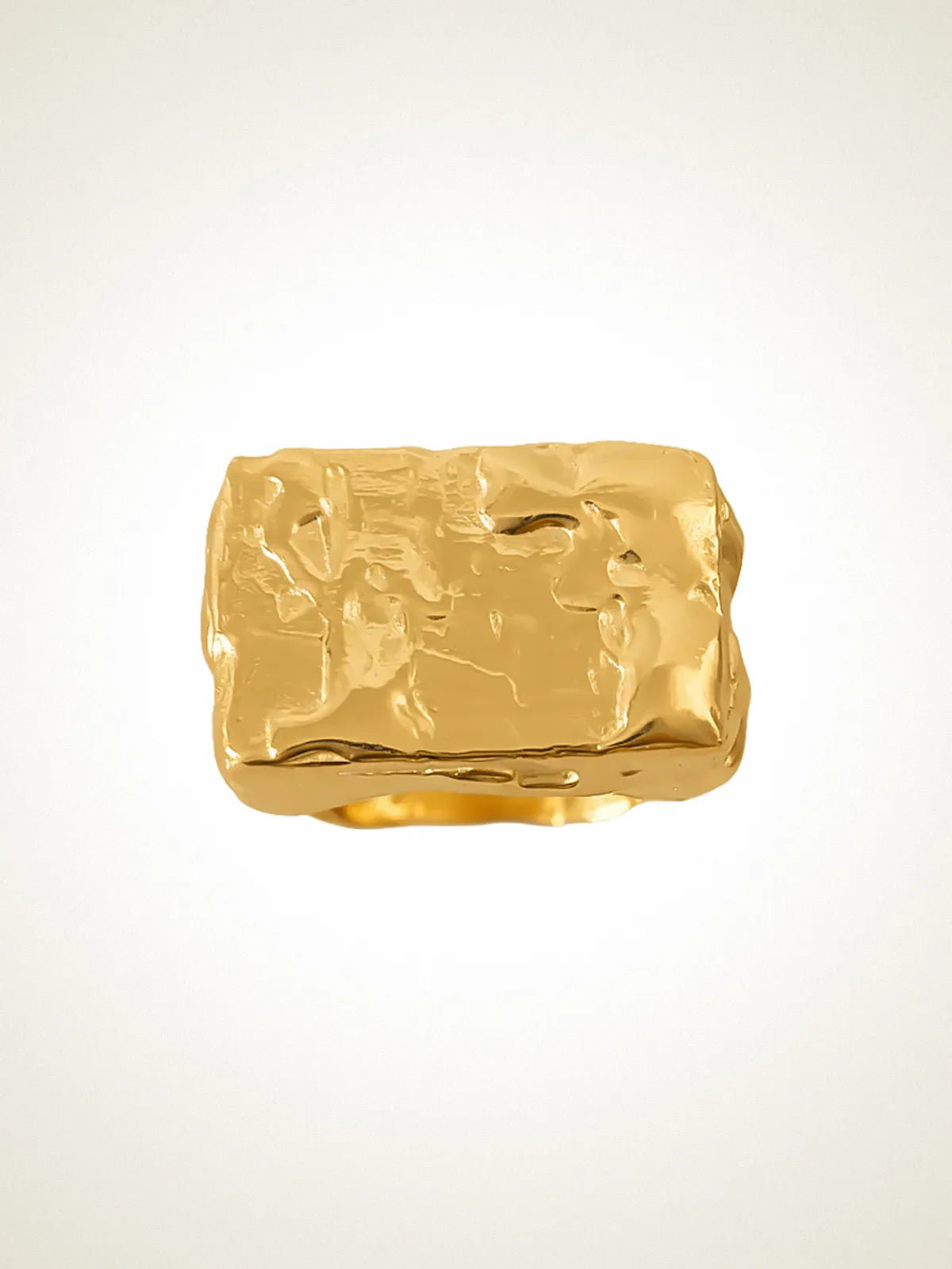 Rosa Signet Ring luxury artisan ring in premium metal, elegant finish, styled view