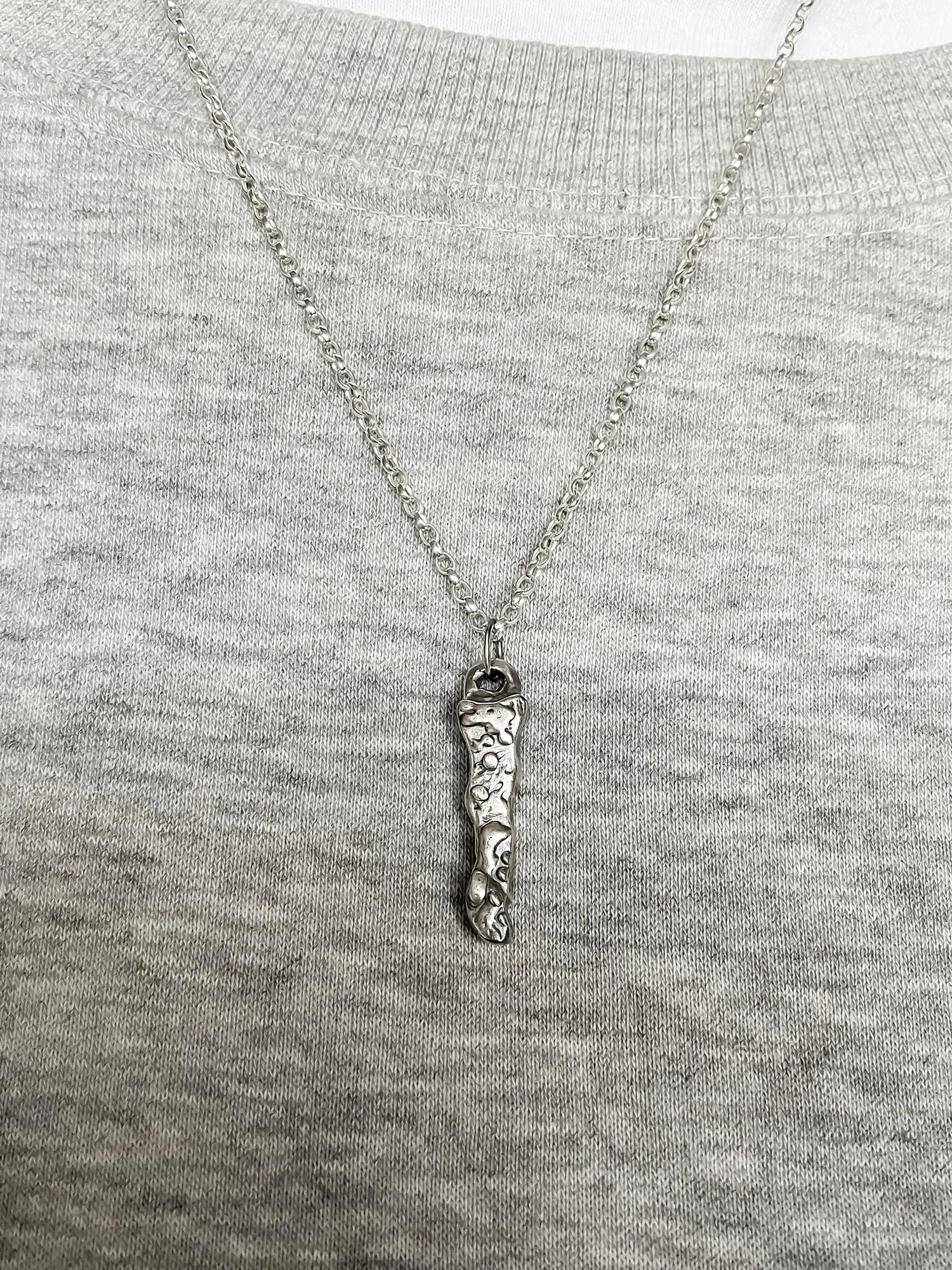 Branch Necklace designer necklace in premium metal, premium quality, side view