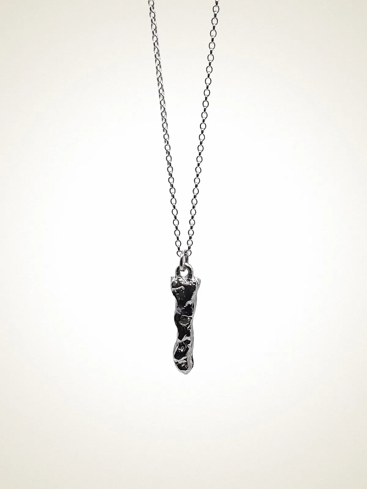 Designer Branch Gem Necklace in premium metal, handmade jewelry, exquisite detail, alternate angle