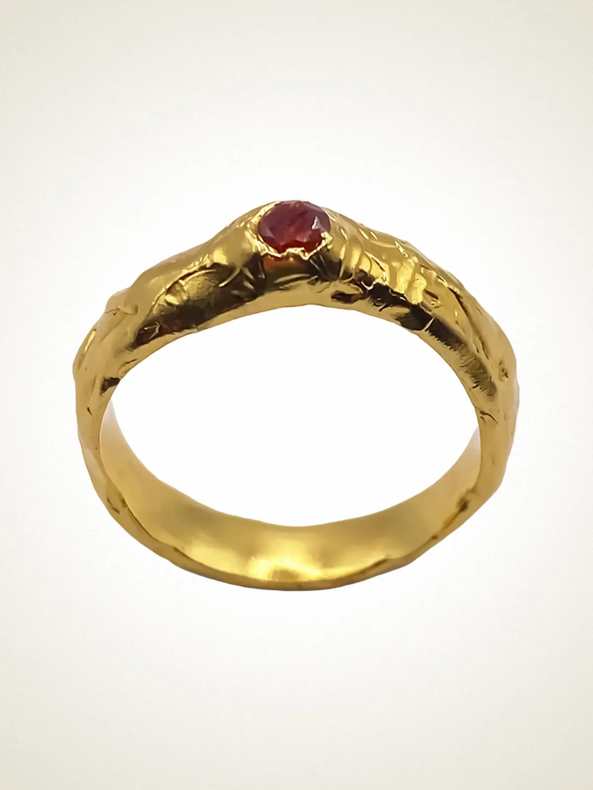 Handcrafted Obi Ring in Sterling silver, artisan jewelry, elegant design