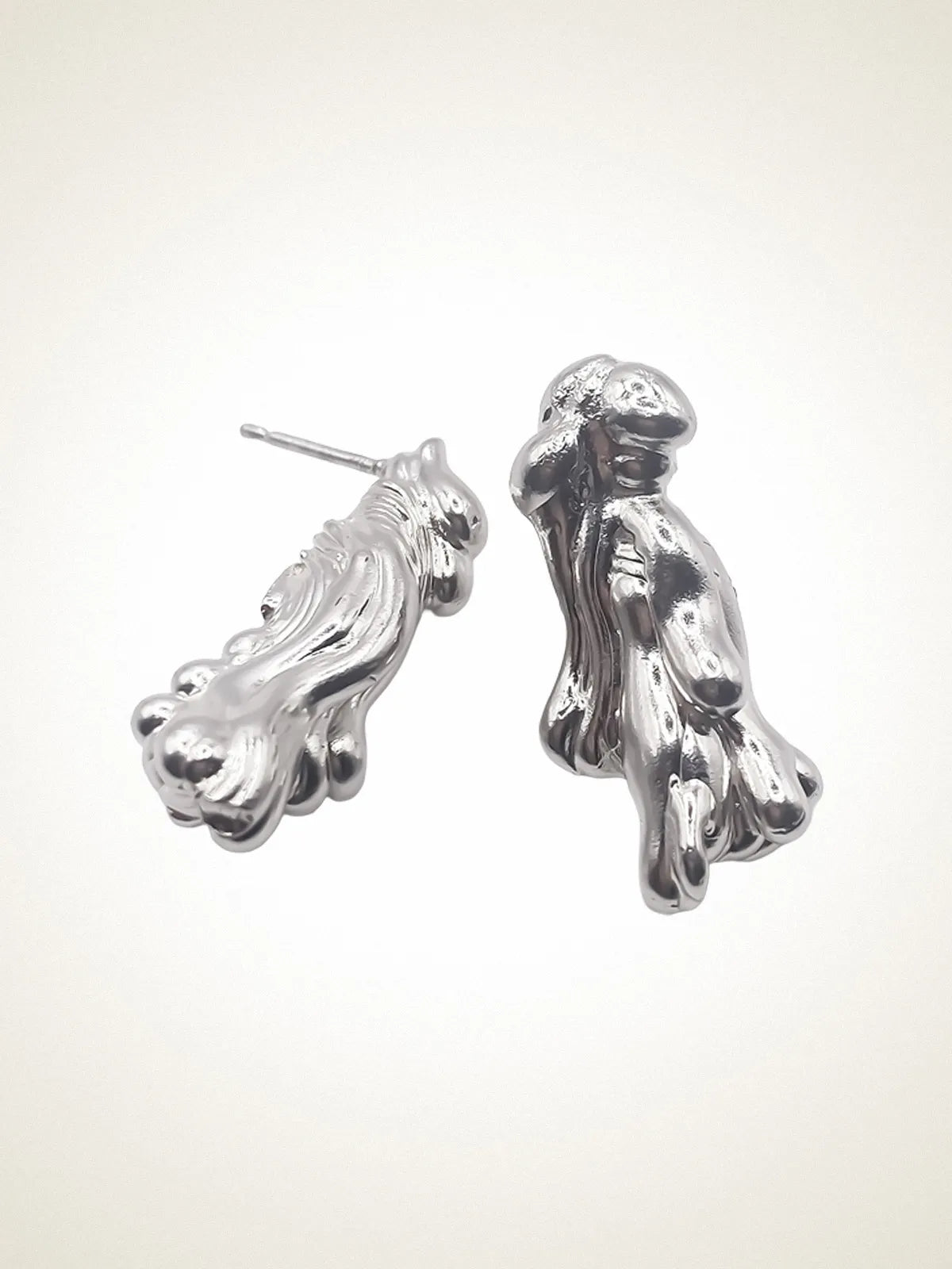 Drop Earrings designer ring in premium metal, premium quality, side view