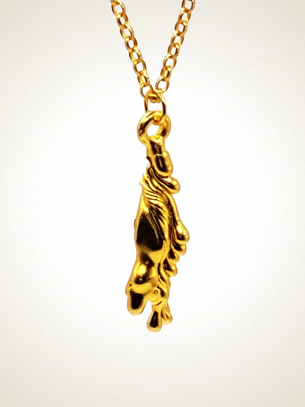 Handcrafted Drop Necklace in Sterling silver, artisan jewelry, elegant design