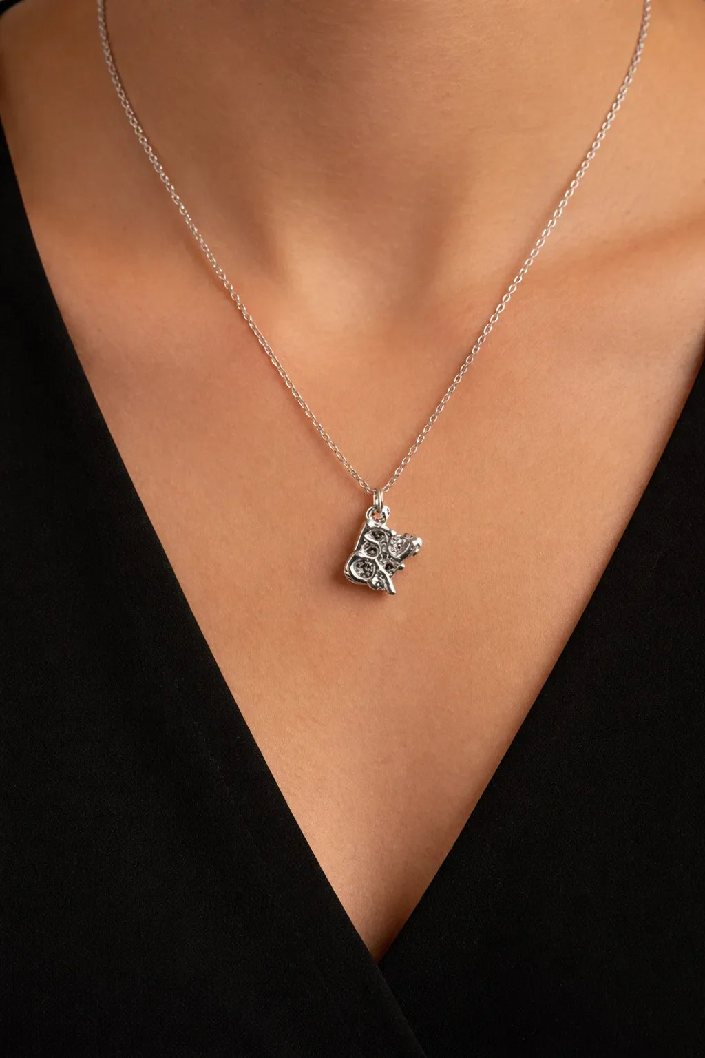 Fuck/Love Necklace unique handcrafted necklace, 18ct Gold Vermeil, beautiful craftsmanship, product detail