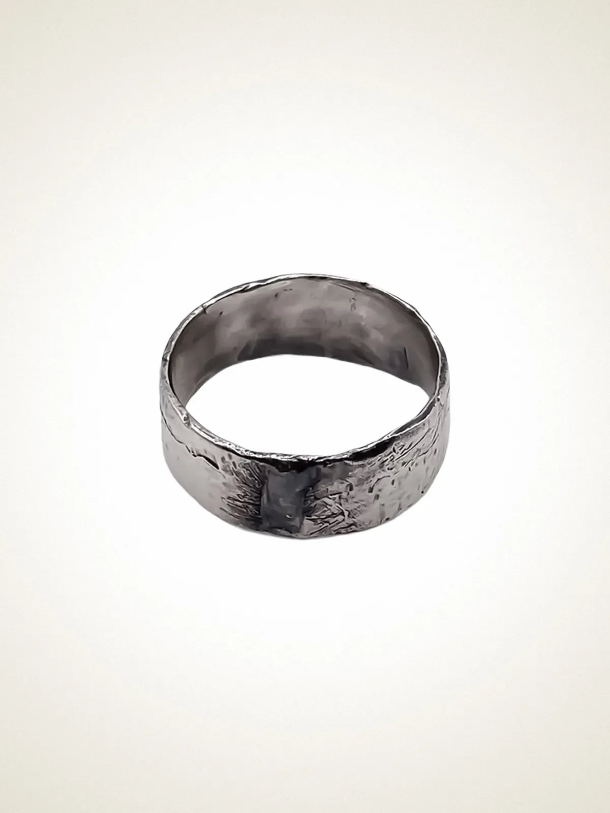 Designer Strata Ring in 18ct Gold Vermeil, handmade jewelry, exquisite detail, alternate angle