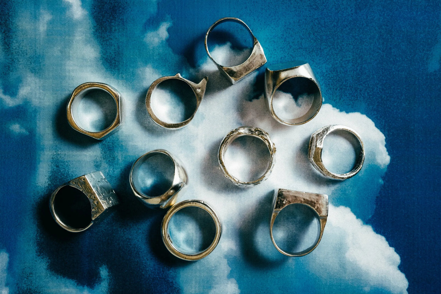 Handcrafted Tessy's Ring in premium metal, artisan jewelry, elegant design, detailed view