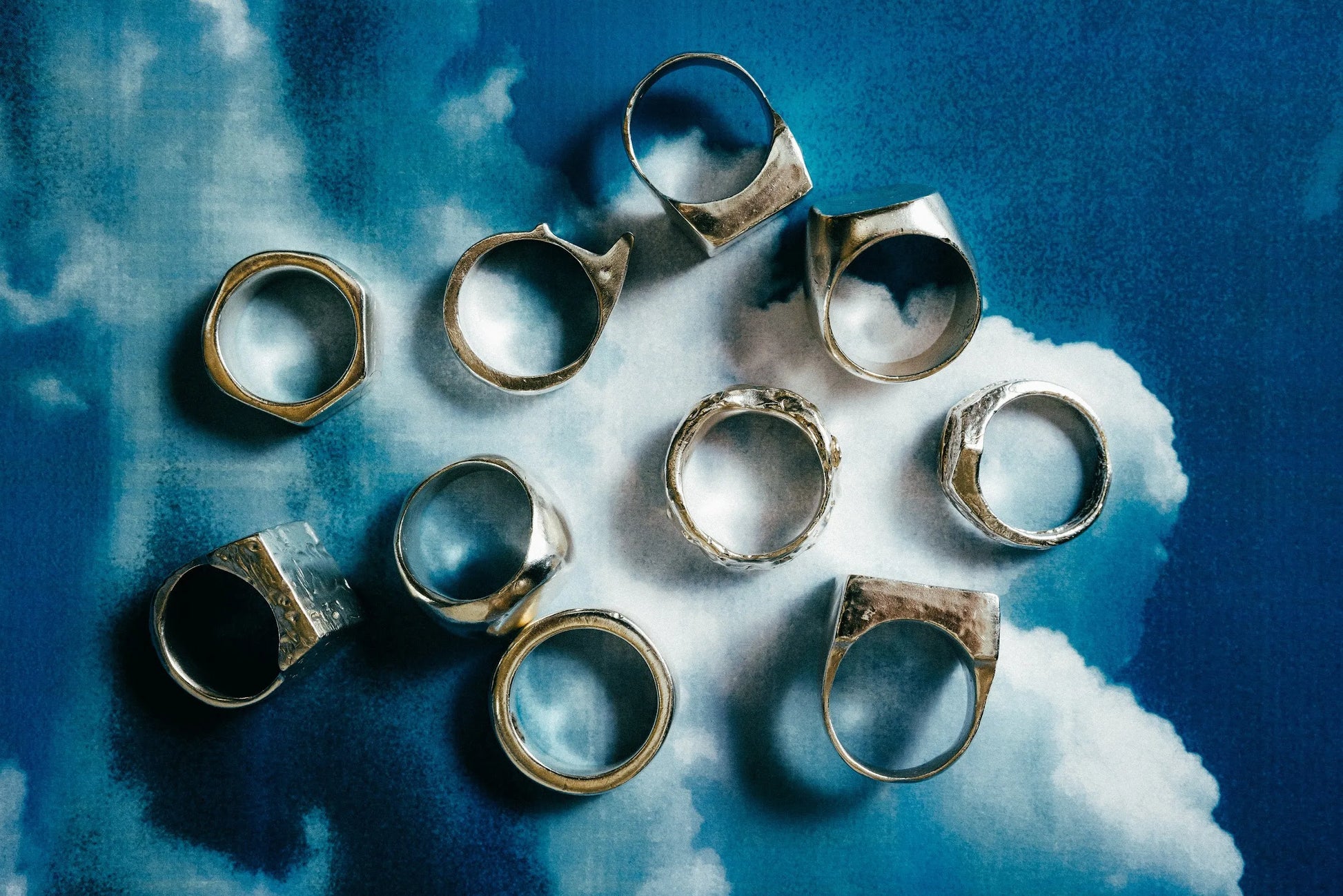 Handcrafted Tessy's Ring in premium metal, artisan jewelry, elegant design, detailed view