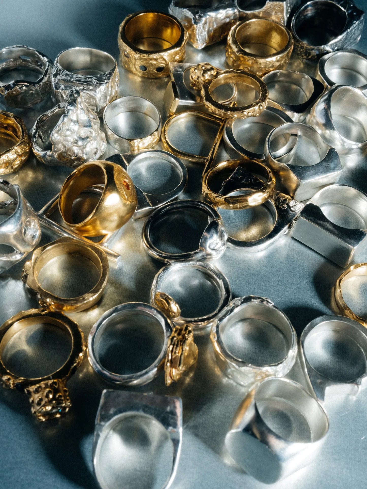 Heather Ring artisan crafted ring in premium metal, timeless style, lifestyle shot