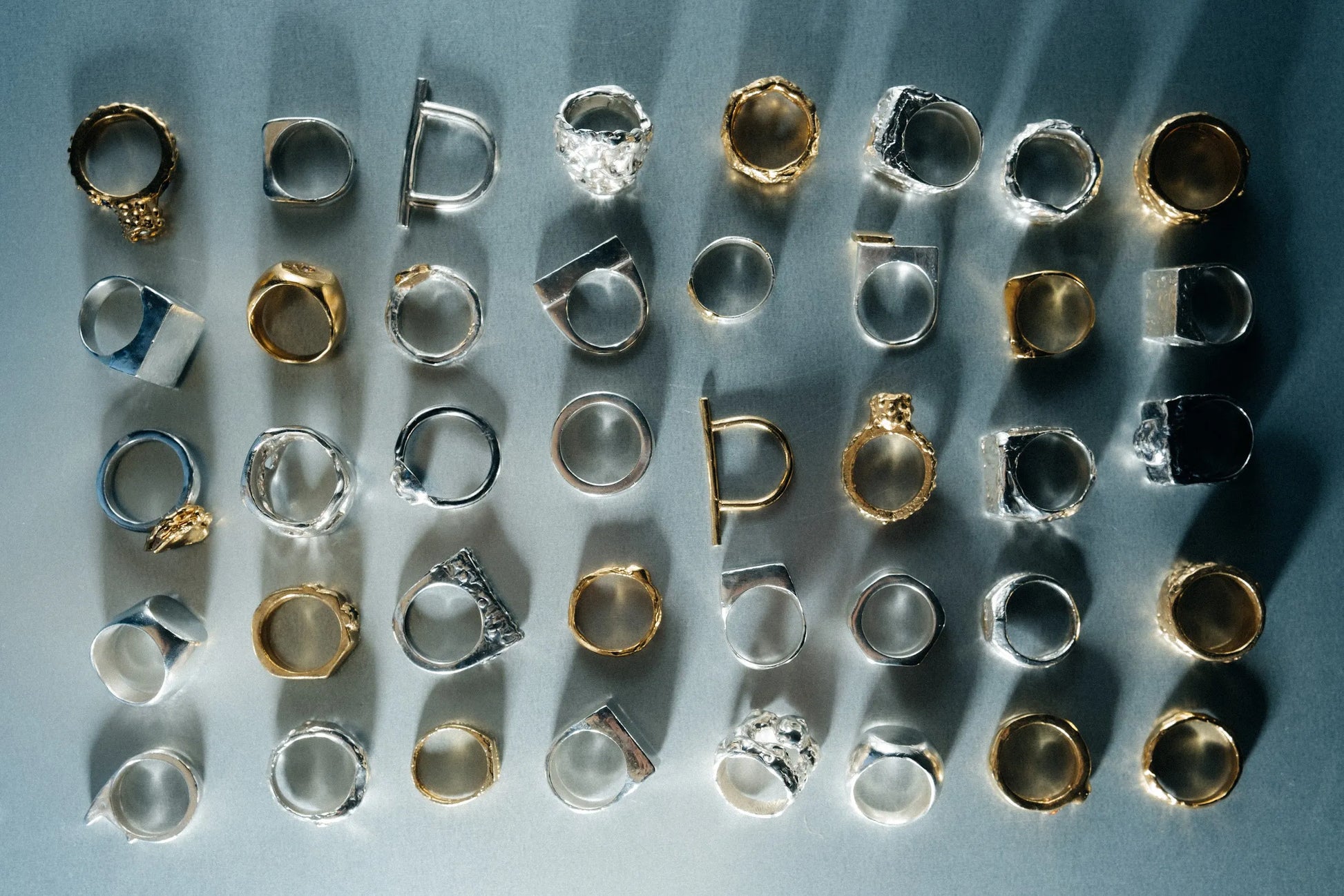 Mask Ring handmade luxury ring, premium metal finish, sophisticated style, close-up