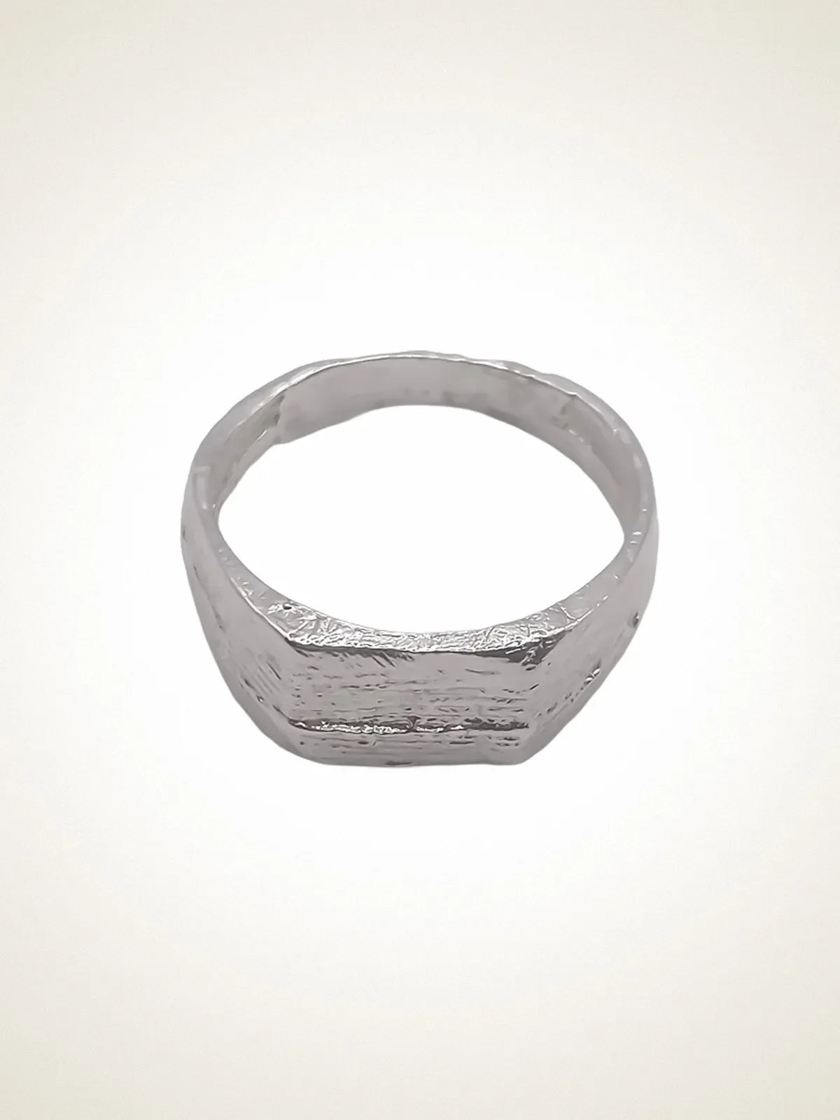 Oceanpressed Ring unique handcrafted ring, 18ct Gold Vermeil, beautiful craftsmanship, product detail