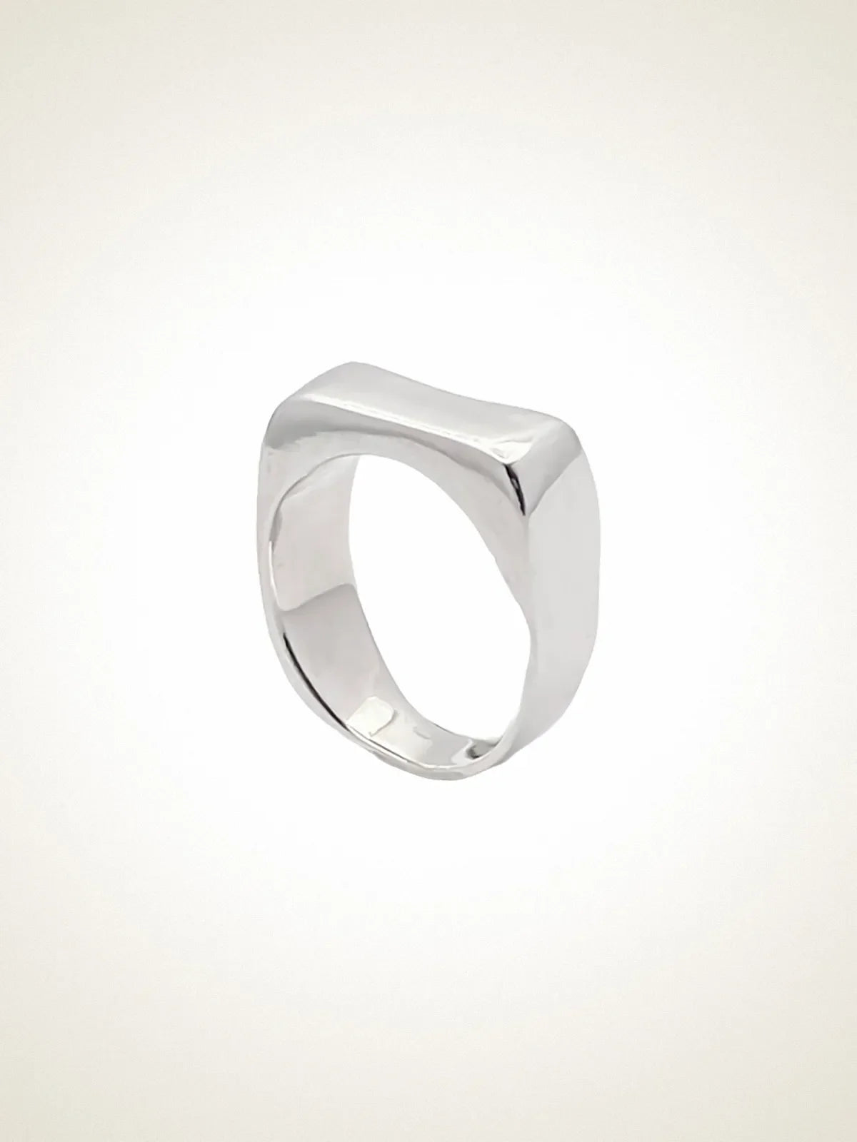 Artisan Grace Bow Ring in premium 18ct Gold Vermeil, refined finish, angle view