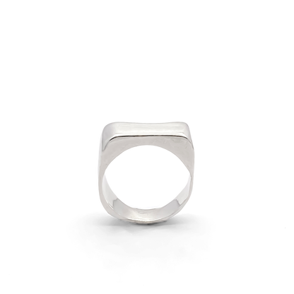 Asymmetric Grace Bow Ring unique gold and silver rings free shipping with a sleek polished design