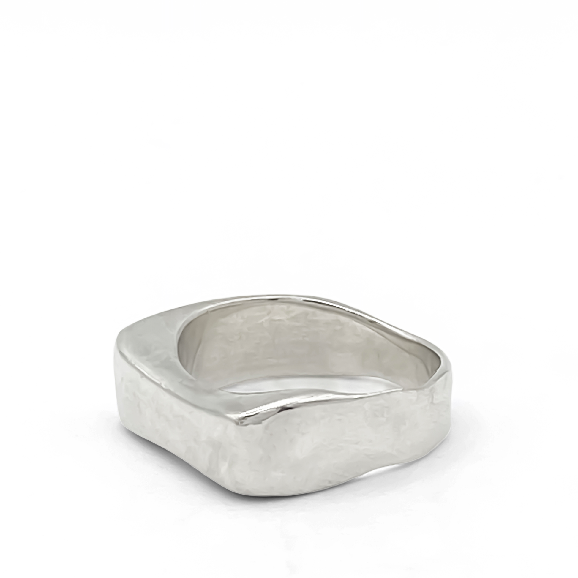 Asymmetric Grace Bow Ring unique gold and silver rings free shipping by Moca Jewellery with a modern design