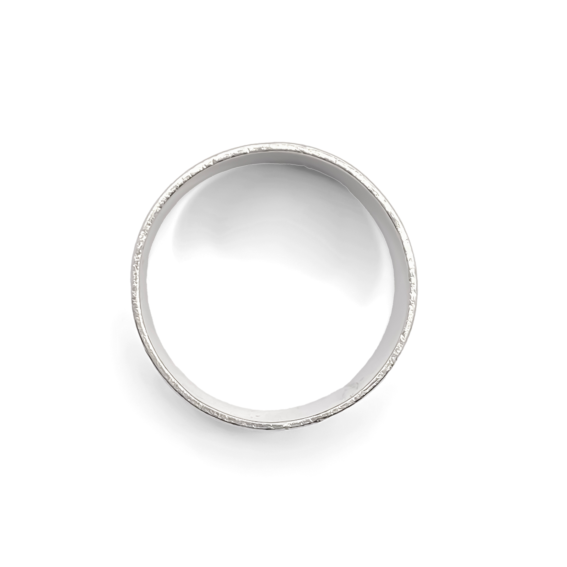 Moca Jewellery Chike's ring band ring men in silver or gold with free shipping option