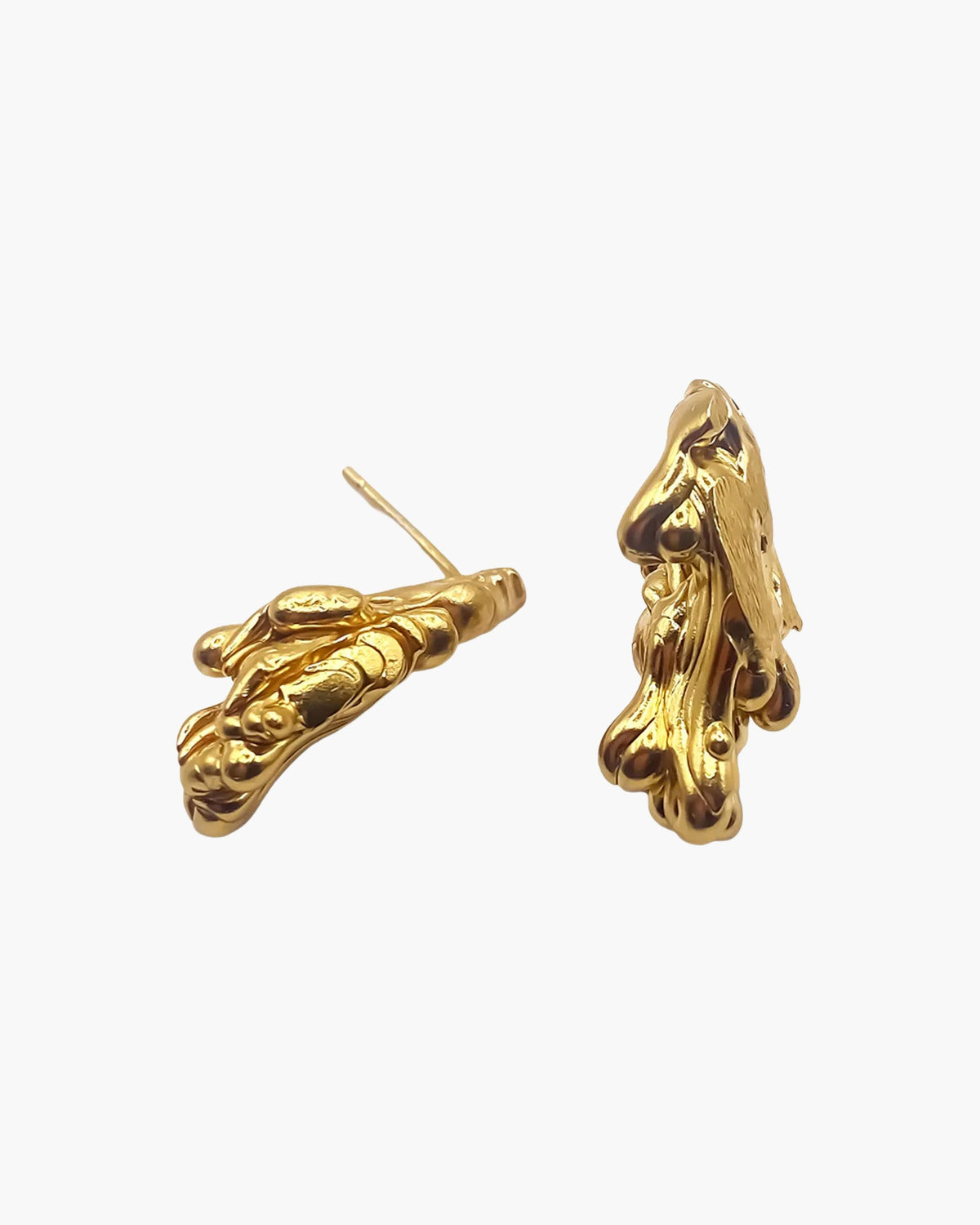 Handcrafted Drop Earrings in premium metal, artisan jewelry, elegant design