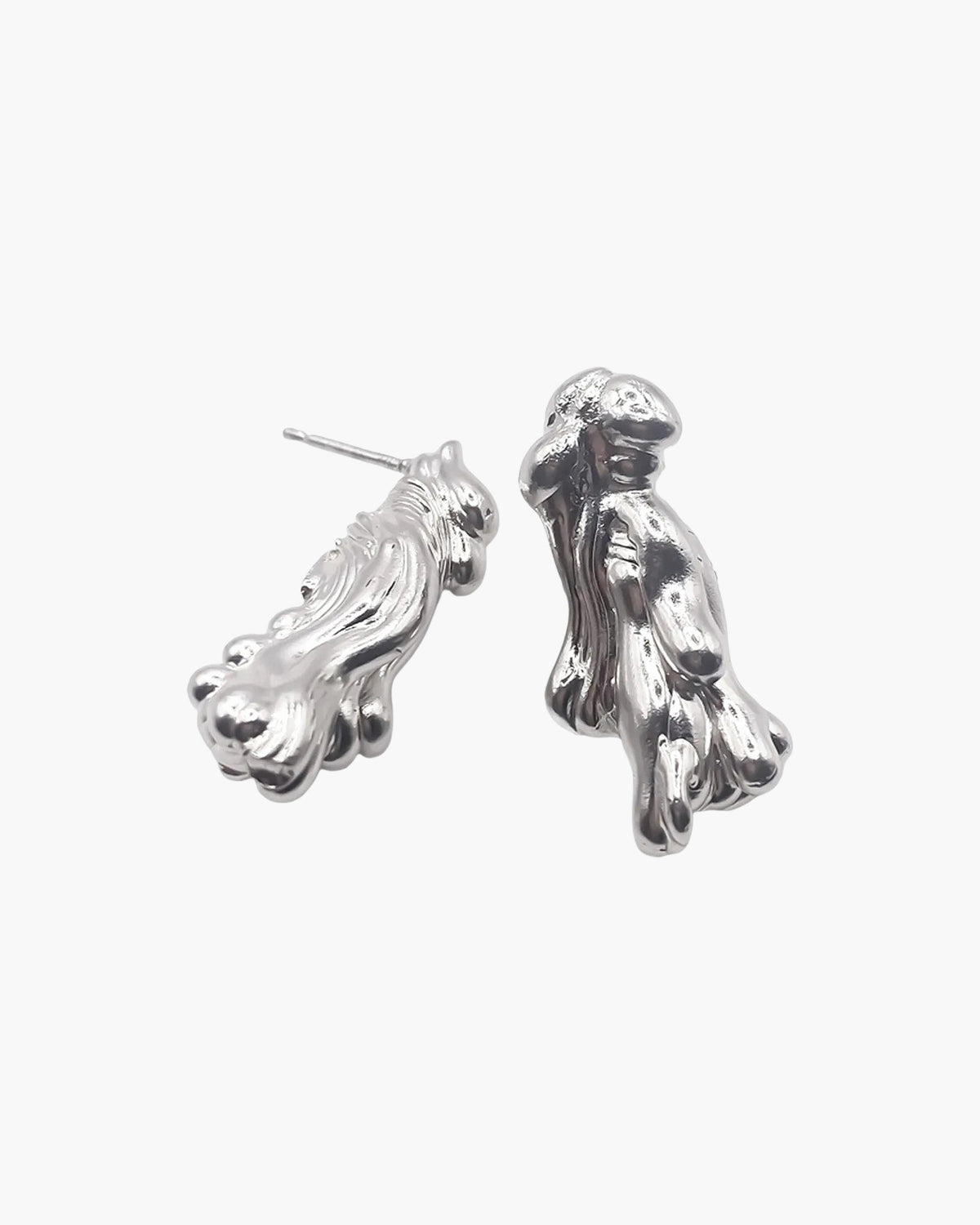 Drop Earrings designer ring in premium metal, premium quality, side view