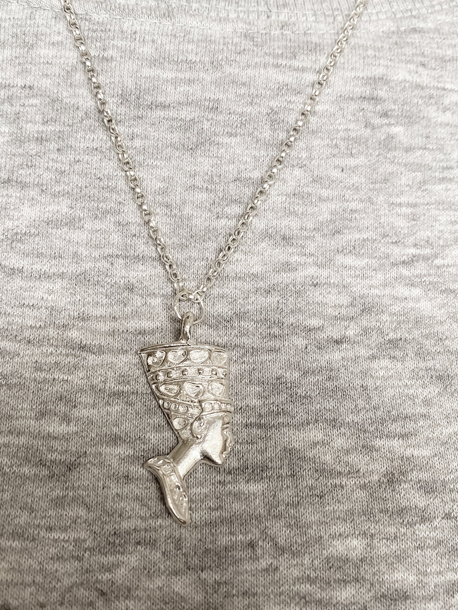 Queen Egyptian Queen Pendant Ancient Egyptian African gold or silver free shipping