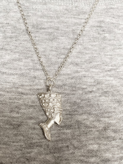 Queen Egyptian Queen Pendant Ancient Egyptian African gold or silver free shipping