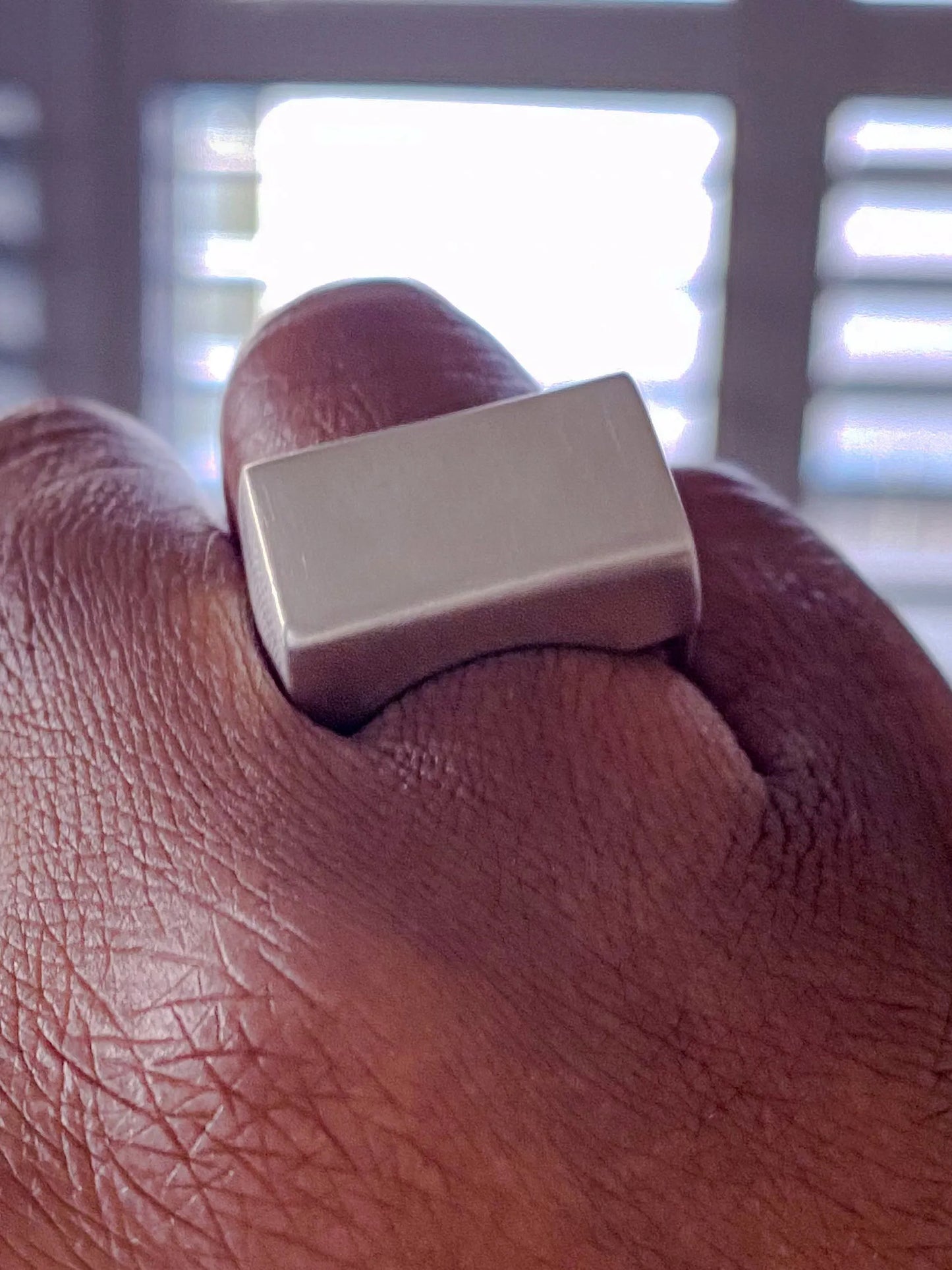 Endless Signet Ring luxury artisan ring in premium metal, elegant finish, styled view