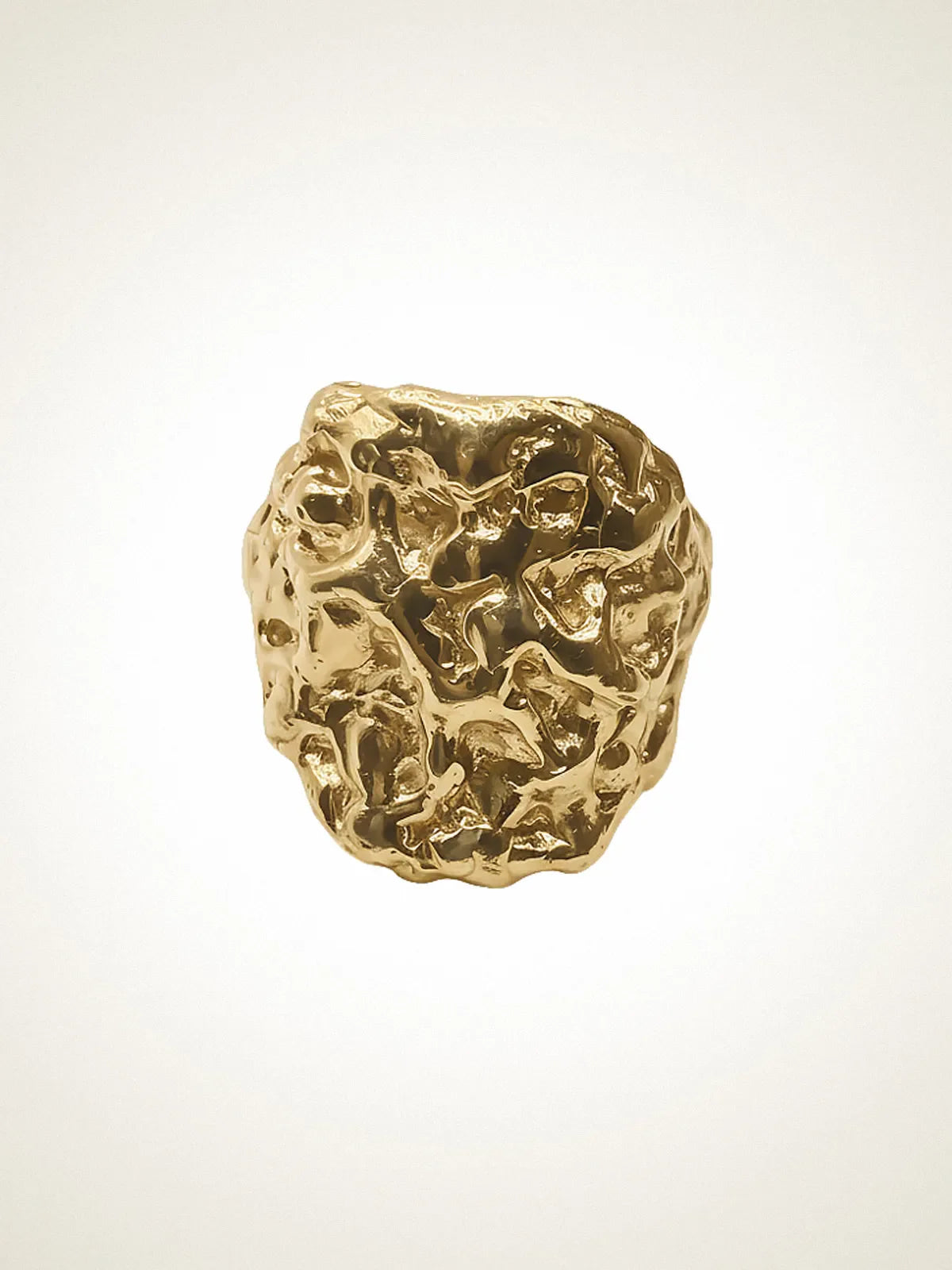 Heather Ring artisan crafted ring in 18ct Gold Vermeil, timeless style, lifestyle shot