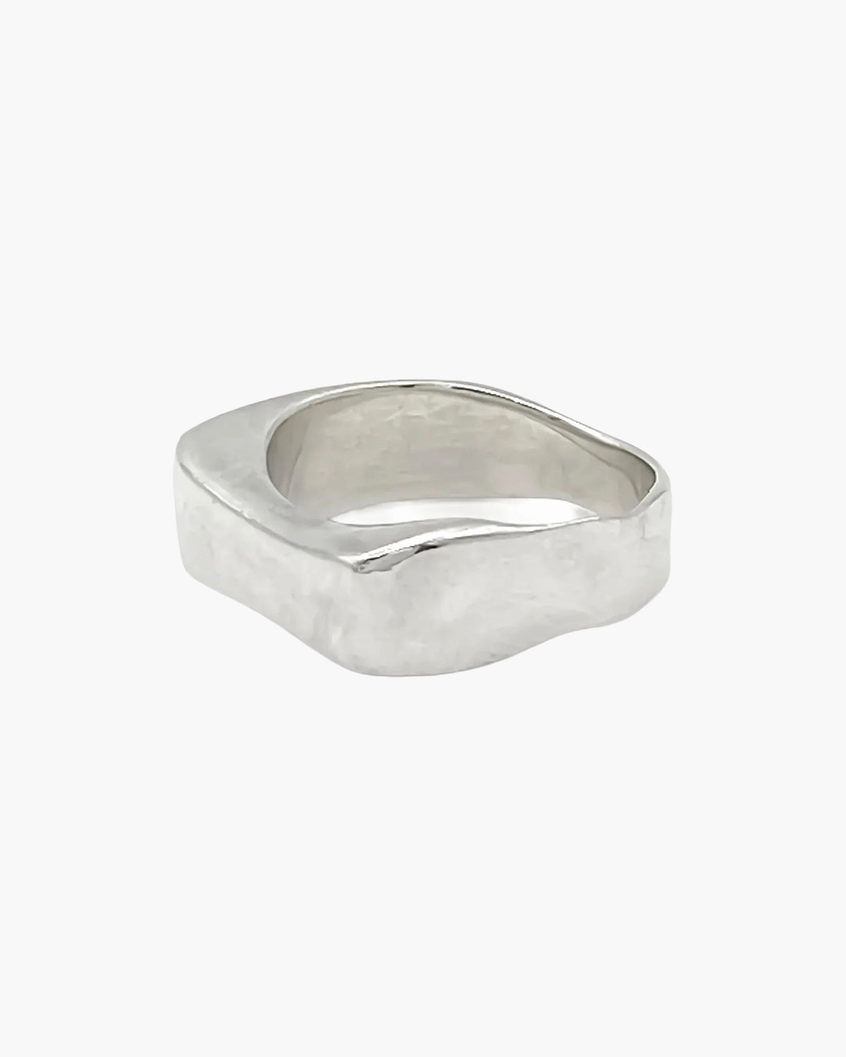 Grace Bow Ring in Sterling silver, side view