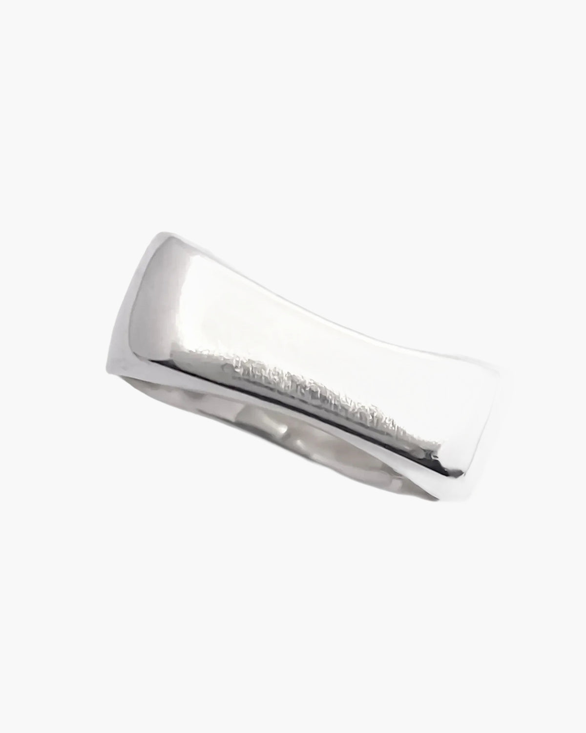 Grace Bow Ring in Sterling silver, top view