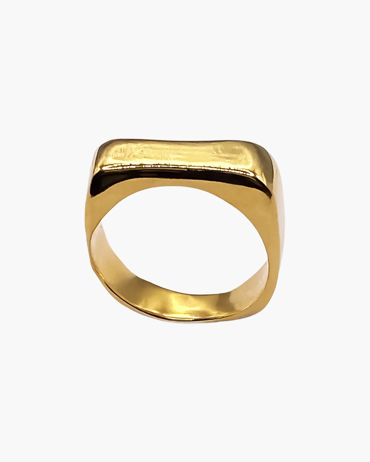 Grace Bow Ring in 22ct Gold Vermeil, full view