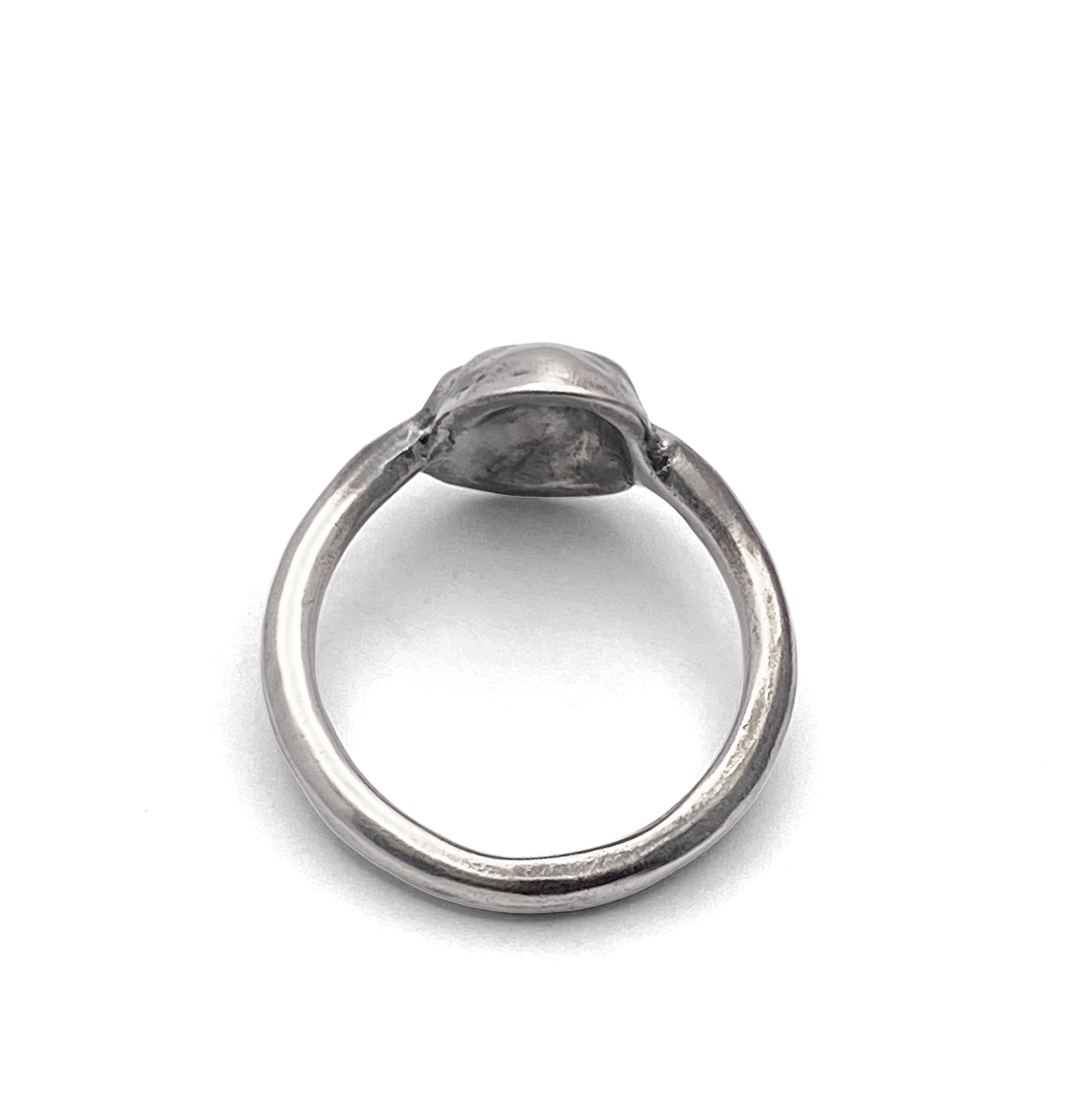 Moca Jewellery Happy Buddha Face Gold Silver Ring with Free Shipping for Spiritual Seekers