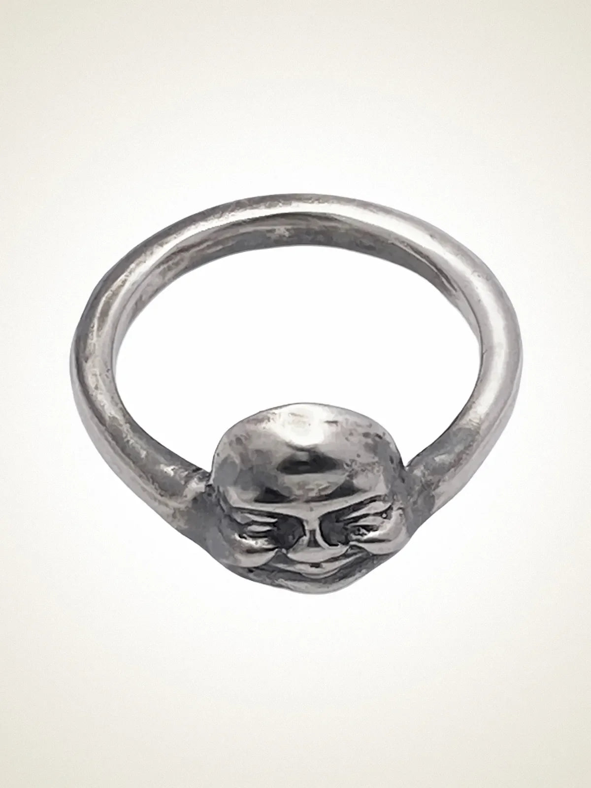 Buddha Finger Ring unique handcrafted ring, premium metal, symbolic jewelry, product detail