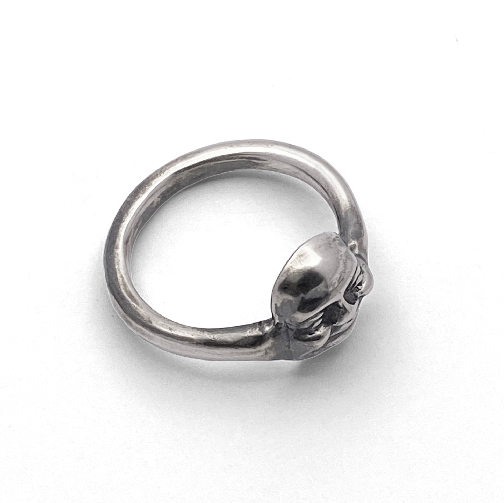 Moca Jewellery Happy Buddha face gold silver ring with free shipping for spiritual enthusiasts