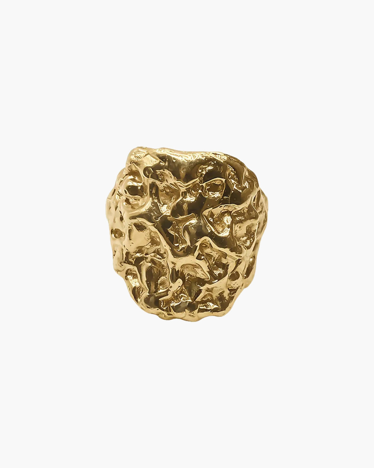 Heather Ring artisan crafted ring in 18ct Gold Vermeil, timeless style, lifestyle shot
