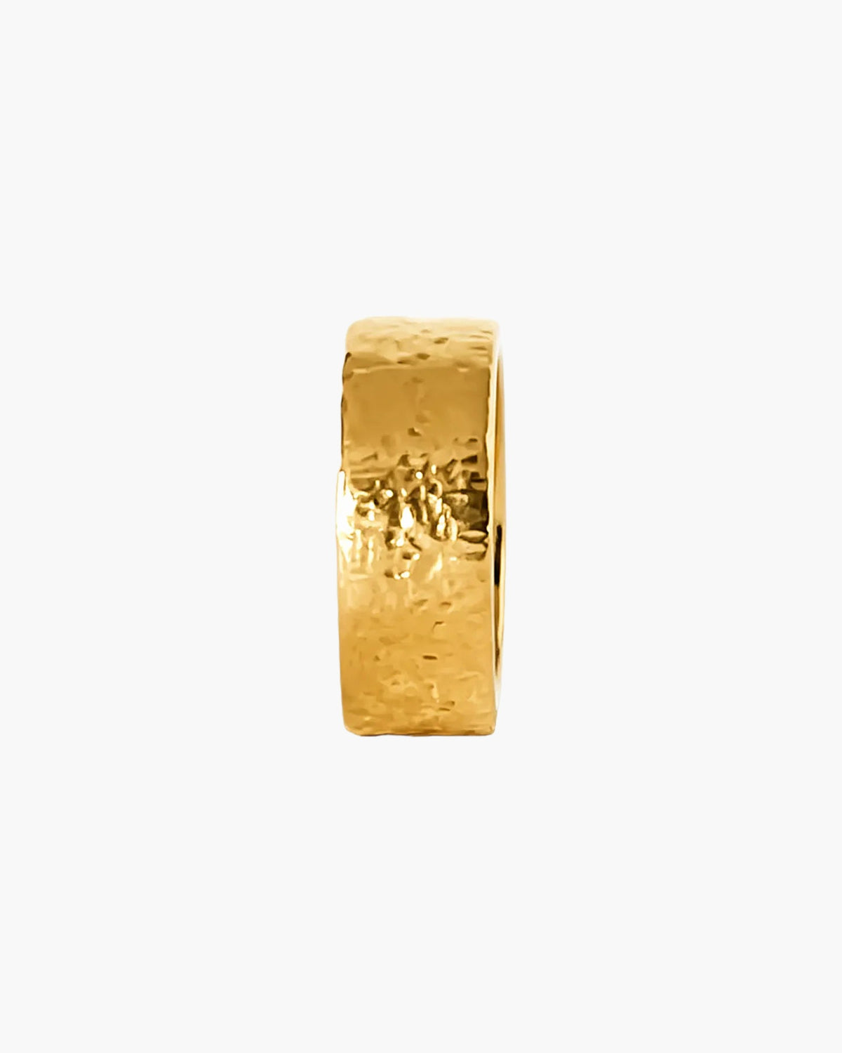 Gold vermeil May's Ring, side view