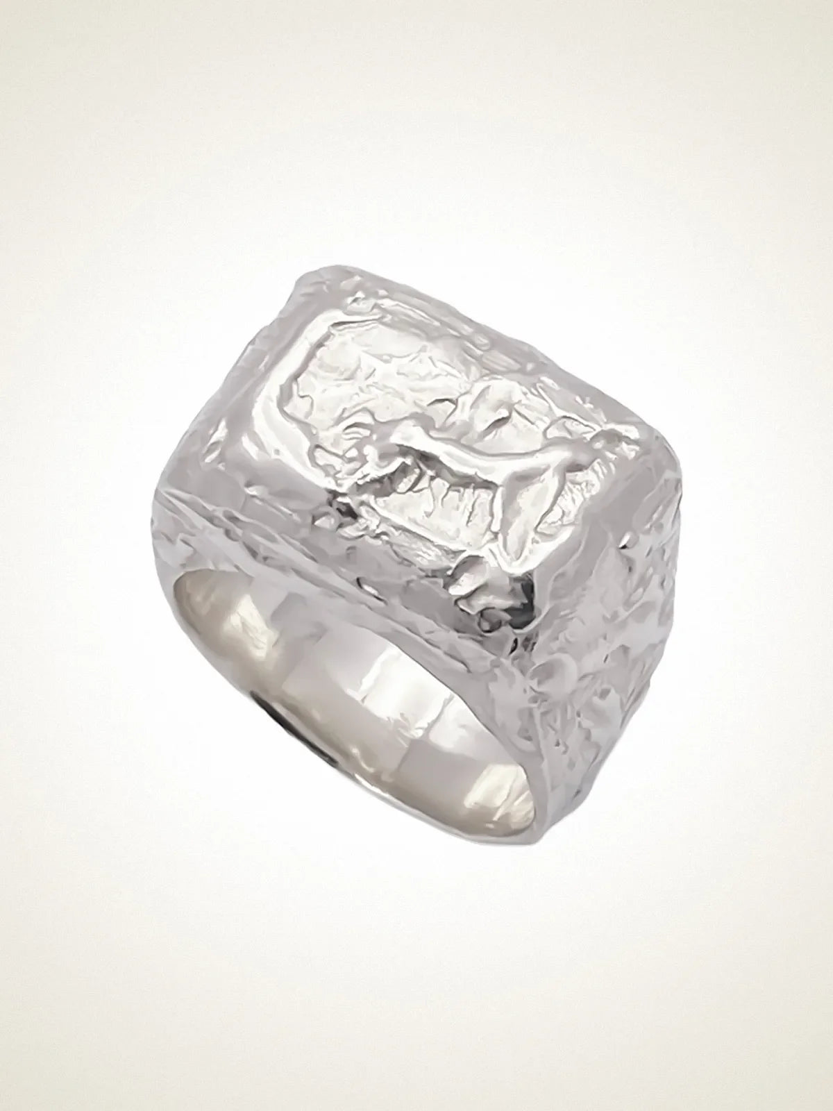 Molten Bubble Ring unique handcrafted ring, 18ct Gold Vermeil, beautiful craftsmanship, product detail