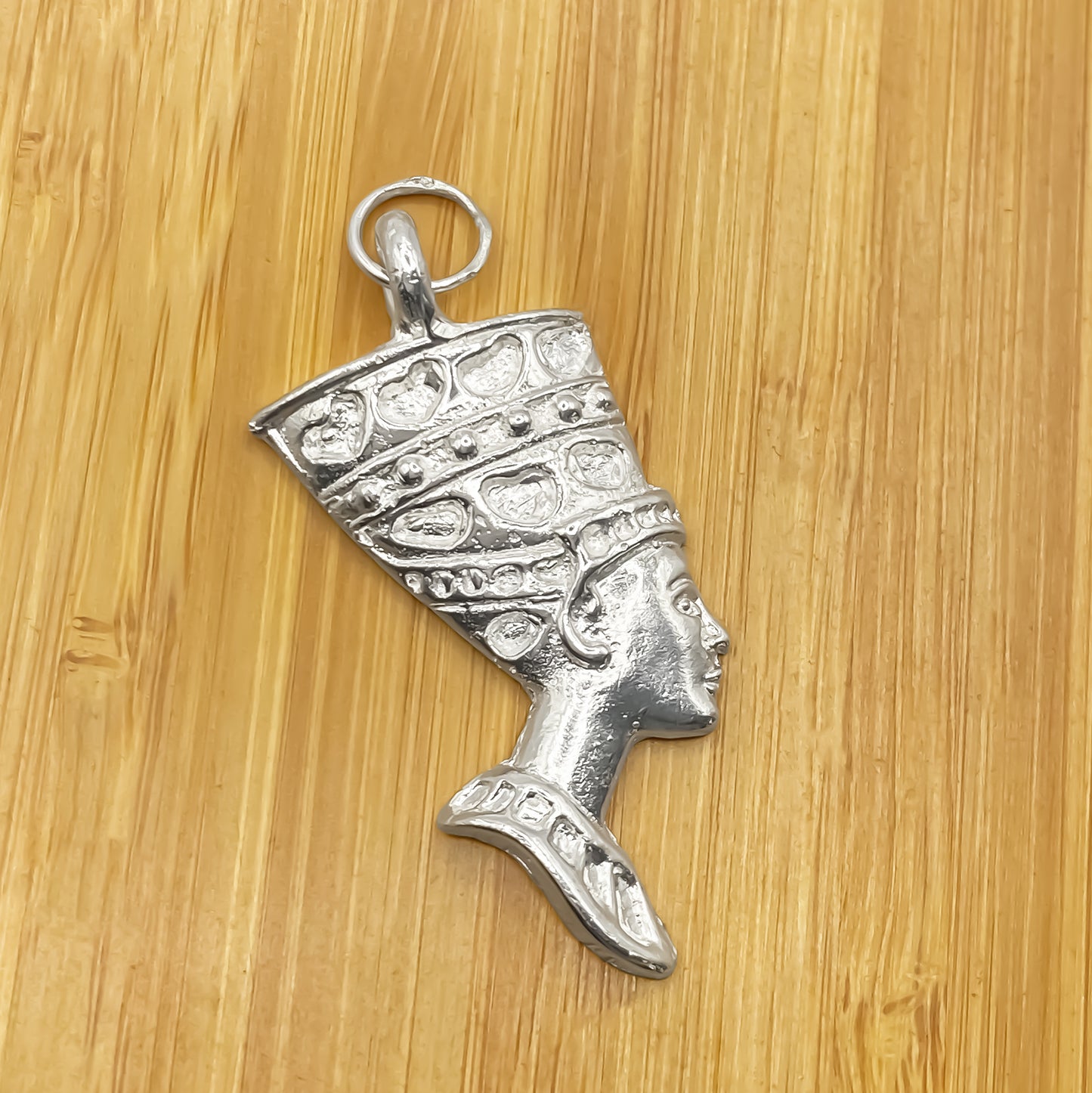 Nefertiti Pendant Ancient Egyptian African gold or silver free shipping
