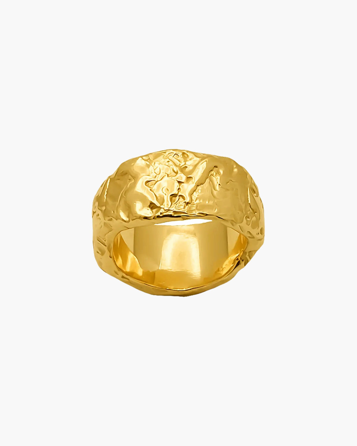 Tessy's Ring unique handcrafted ring, 18ct Gold Vermeil, beautiful craftsmanship, product detail
