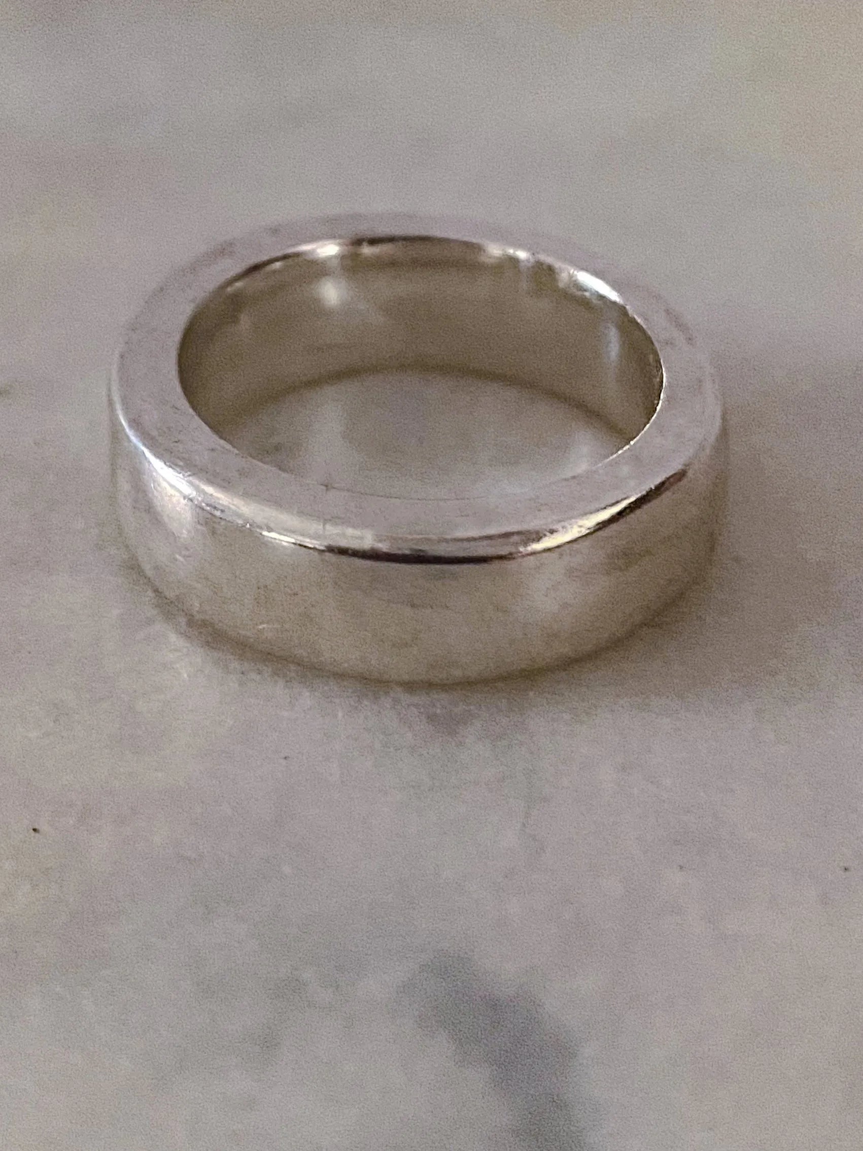 Thickems Band Ring designer ring in 18ct Gold Vermeil, premium quality, side view