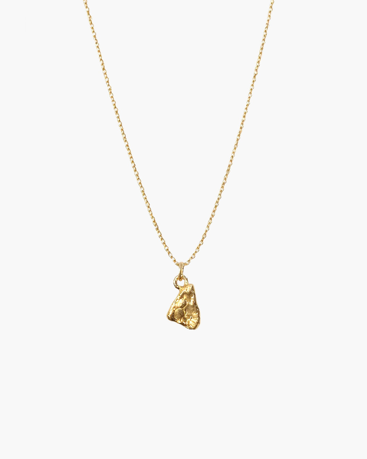 Triad Spark Chain Necklace in 22ct gold vermeil